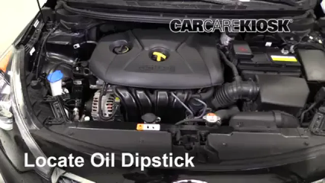 2015 Kia Forte5 EX 2.0L 4 Cyl. Oil Check Oil Level
